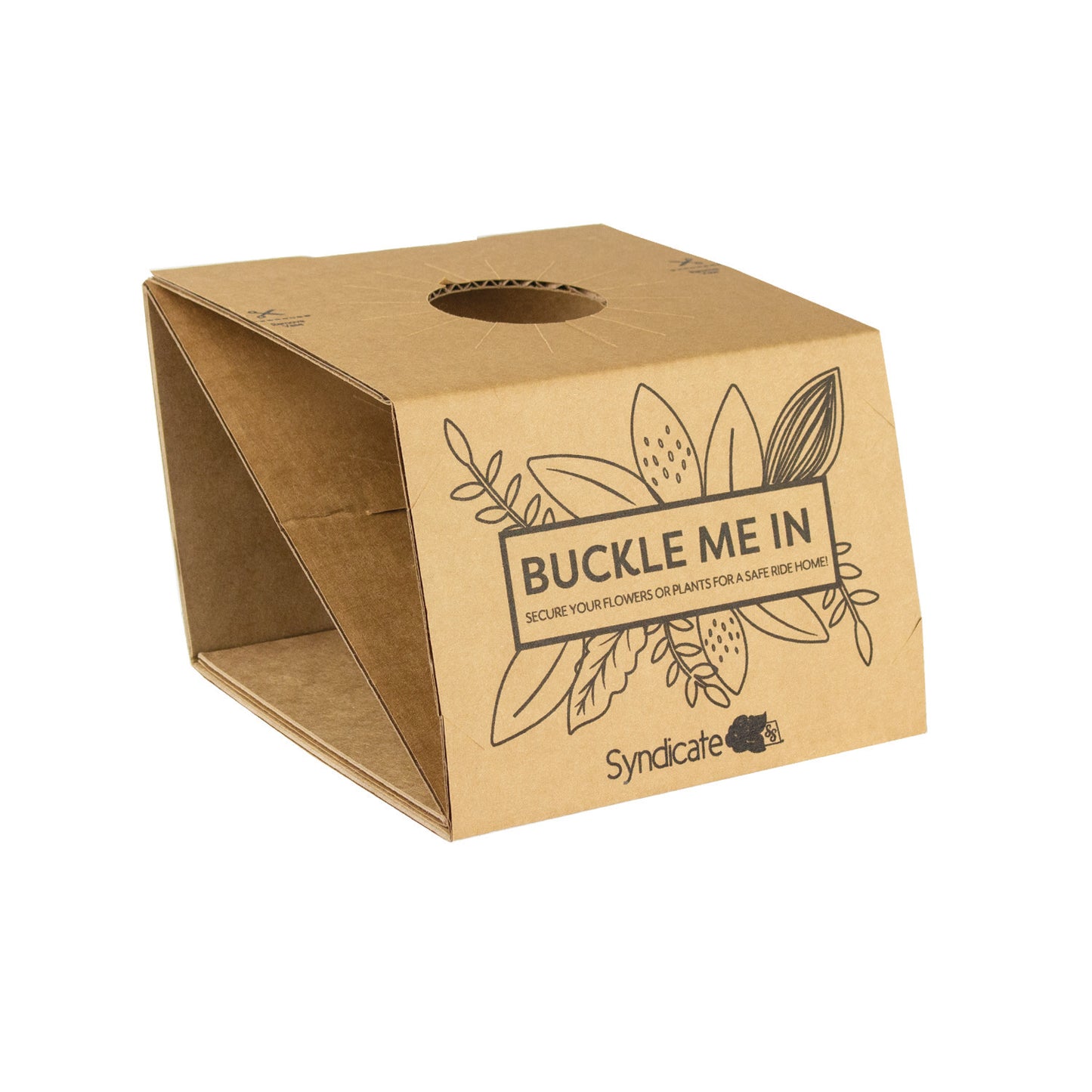 "Buckle Me In" Vase and Plant Carrier