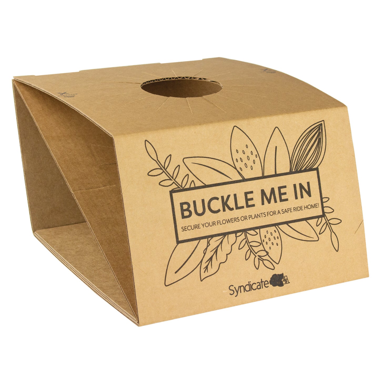 "Buckle Me In" Vase and Plant Carrier