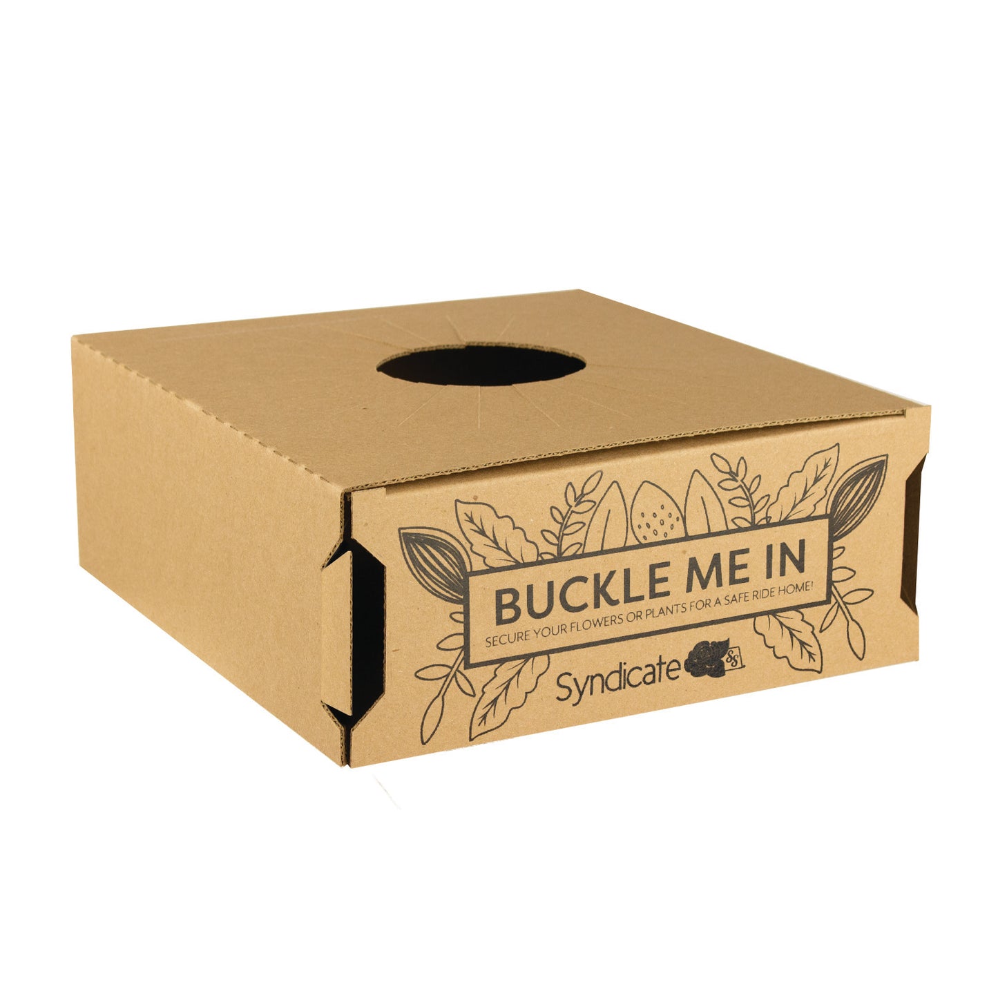 "Buckle Me In" Vase and Plant Carrier