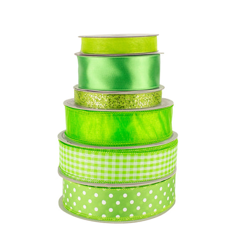 Spring Green Ribbon Assortment