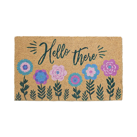 'Hello There' Spring Doormat, Natural Coir Mat