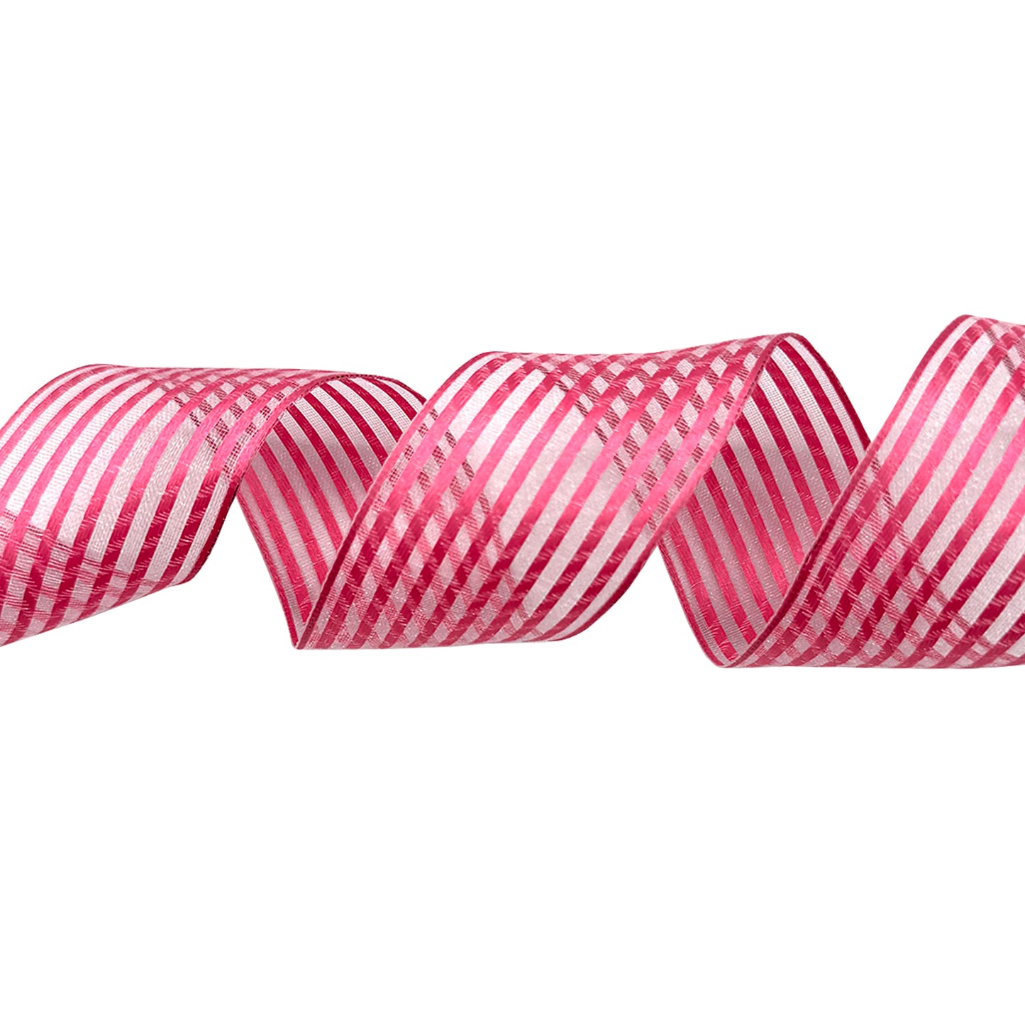 Wired Sheer Stripe Ribbon -- 50 Yard Rolls