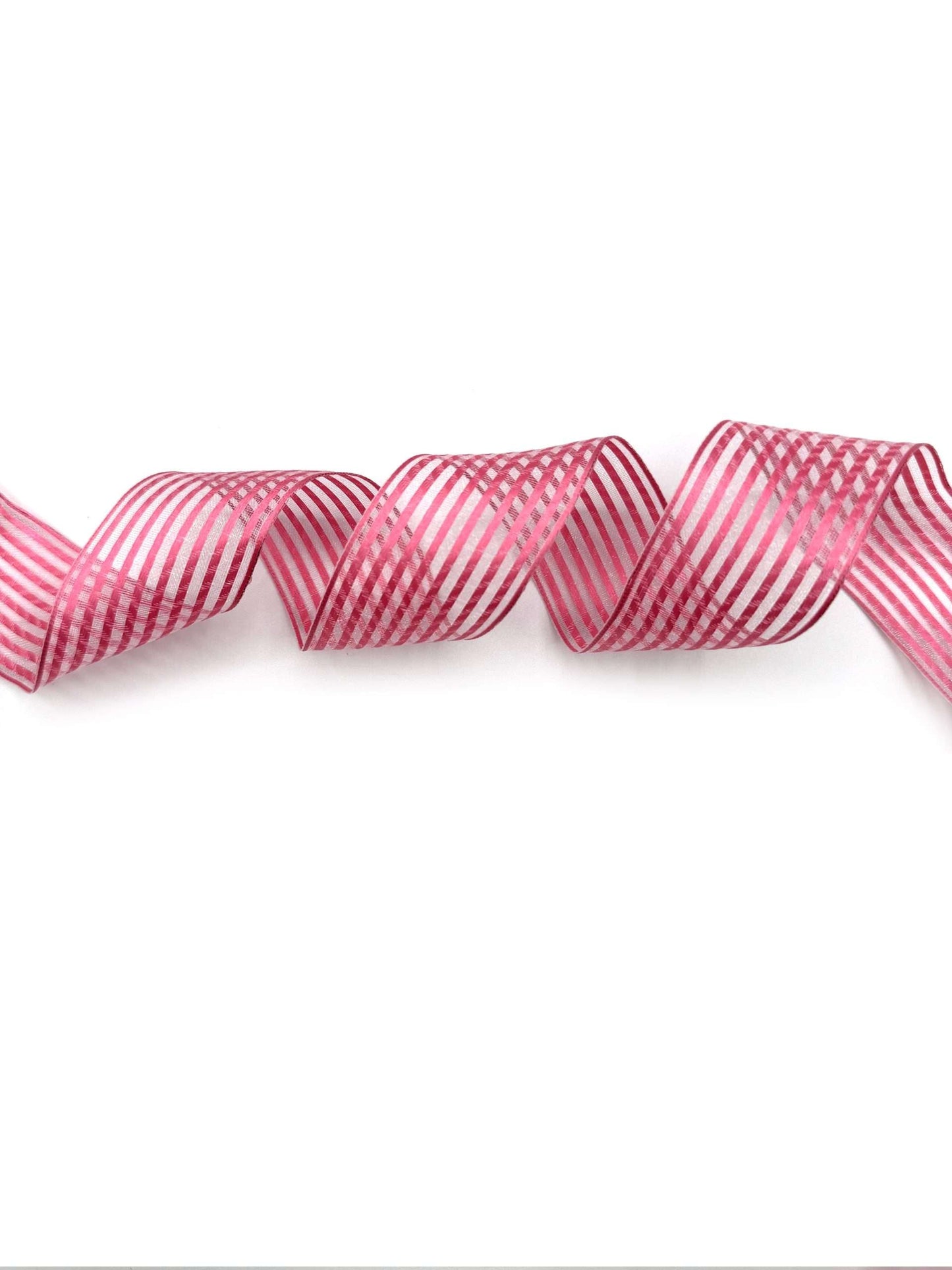 Wired Sheer Stripe Ribbon