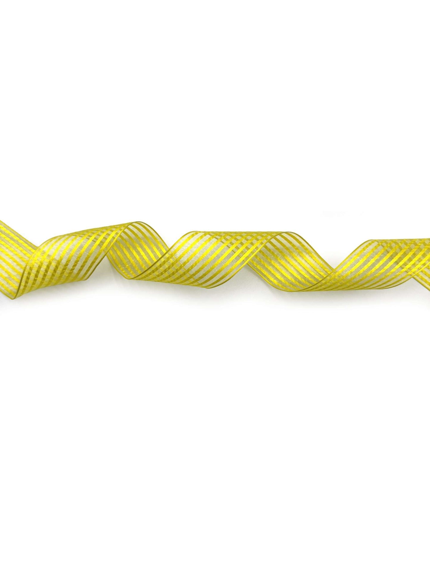 Wired Sheer Stripe Ribbon